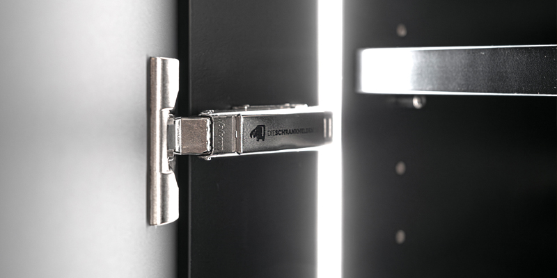 Cabinet Door Opening System, Silver Hinge