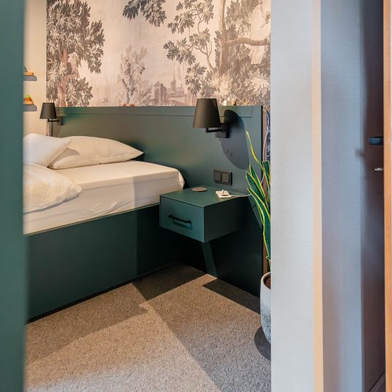 Bedroom Bed Heater Cover in Fir Green